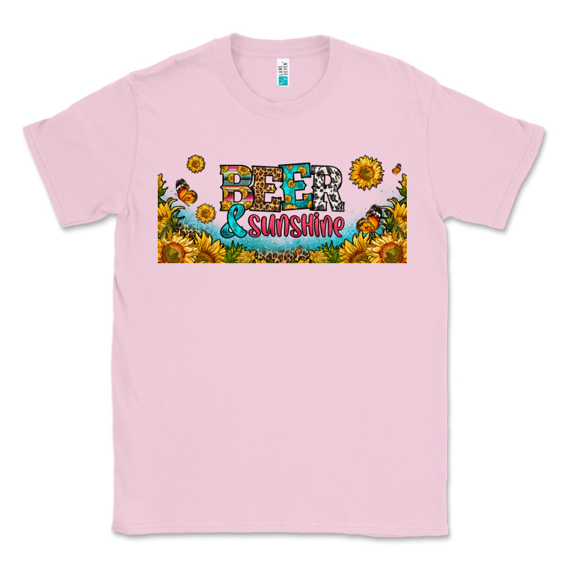 Beer And Sunshine 16oz Libbey Cup Classic Tee by HRA Design Shop | Teevron