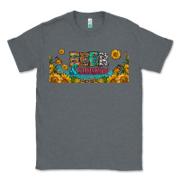 Charcoal Heather beer and sunshine 16oz libbey cup Classic Tee - HRA Design Shop