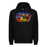 Black baby jesus joy Premium Hoodie - MaliasSmallBusiness