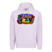 Lilac baby jesus joy Premium Hoodie - MaliasSmallBusiness