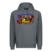 Rock baby jesus joy Premium Hoodie - MaliasSmallBusiness