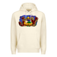 Sandshell baby jesus joy Premium Hoodie - MaliasSmallBusiness