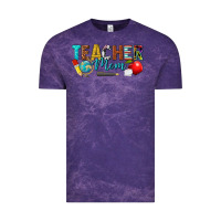Cloud Purple teacher mom Vintage Tee - texasbilliewilder