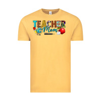 Vintage Mustard teacher mom Vintage Tee - texasbilliewilder