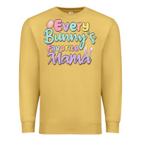 Antique Gold every bunny's favorite mama Premium Sweatshirt - MaliasSmallBusiness