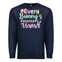 Navy every bunny's favorite mama Premium Sweatshirt - MaliasSmallBusiness
