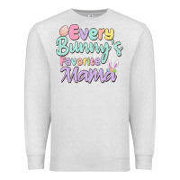 Oatmeal Heather every bunny's favorite mama Premium Sweatshirt - MaliasSmallBusiness