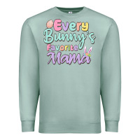 Seafoam every bunny's favorite mama Premium Sweatshirt - MaliasSmallBusiness
