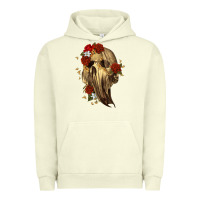 Pigment Pistachio Ghost Skeleton Urban Hoodie - RanaPortraitStore
