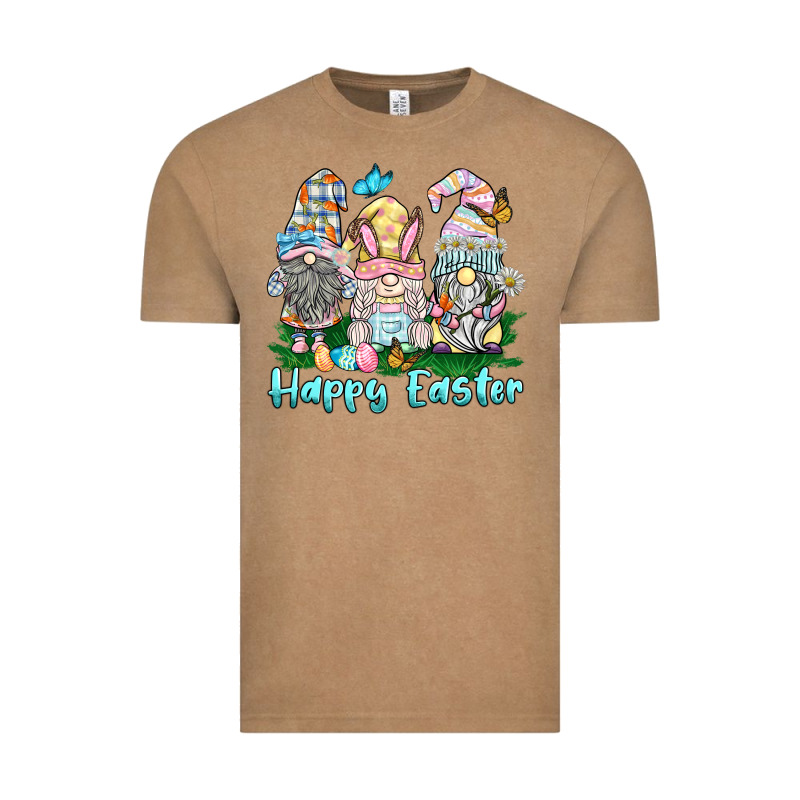 Happy Easter Gnome Vintage Tee by BarkalooDesign | Teevron