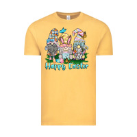 Vintage Mustard happy easter gnome Vintage Tee - BarkalooDesign