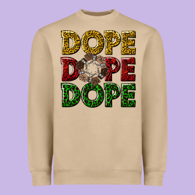 Heavyweight Sweatshirt dope dope dope