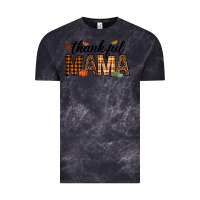 Cloud Black thankful mama Vintage Tee - texasbilliewilder
