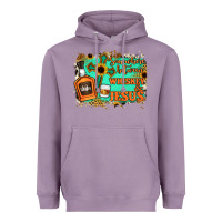 Lavender Somewhere Between Whiskey and Jesus Heavyweight Hoodie - Jasminsmagicworld