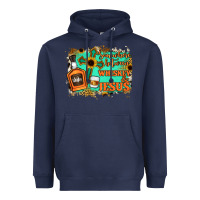 Navy Somewhere Between Whiskey and Jesus Heavyweight Hoodie - Jasminsmagicworld
