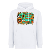 White Somewhere Between Whiskey and Jesus Heavyweight Hoodie - Jasminsmagicworld