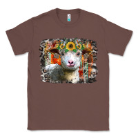 Chestnut sunflower sheep Classic Tee - RacoonDesign