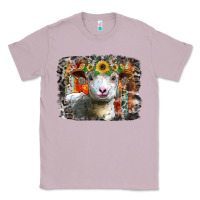 Lilac sunflower sheep Classic Tee - RacoonDesign
