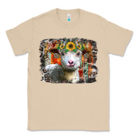 Mushroom sunflower sheep Classic Tee - RacoonDesign
