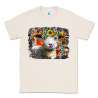 Natural sunflower sheep Classic Tee - RacoonDesign