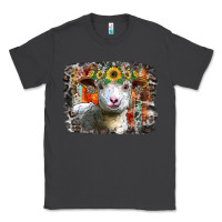 Smoke sunflower sheep Classic Tee - RacoonDesign