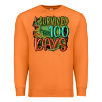Carrot i survived 100 days Premium Sweatshirt - MaliasSmallBusiness