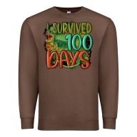 Chestnut i survived 100 days Premium Sweatshirt - MaliasSmallBusiness