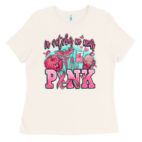 Bone in october we wear pink Ladies Tee - AdoDesignShop