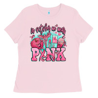Bubblegum Pink in october we wear pink Ladies Tee - AdoDesignShop