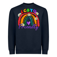 Navy lgbtq friendly Heavyweight Sweatshirt - Zillion Design Studio