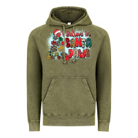 Vintage Olive i believe in santa paws Vintage Hoodie - Zillion Design Studio