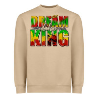 Mushroom dream like king with crown Heavyweight Sweatshirt - texasbilliewilder