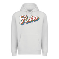 Dove Grey retro colorful Premium Hoodie - chombo