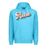 Ocean Blue retro colorful Premium Hoodie - chombo