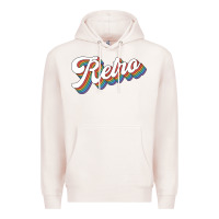 Pale Pink retro colorful Premium Hoodie - chombo