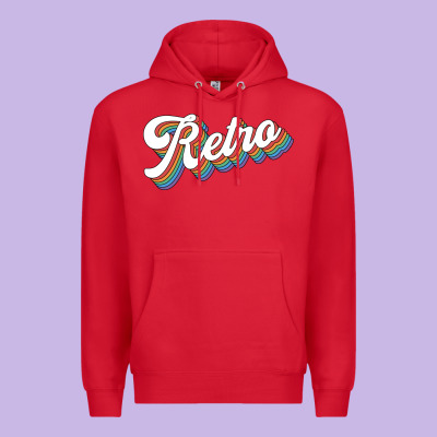 Retro Colorful Premium Hoodie Designed By Chombo