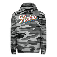 Slate Camo retro colorful Premium Hoodie - chombo