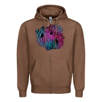Chestnut halloween patch  1 Zipper Hoodie - BundleAndBundleShop