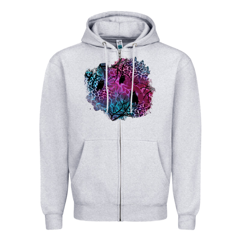 Halloween Patch  1 Zipper Hoodie by BundleAndBundleShop | Teevron