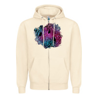 Sandshell halloween patch  1 Zipper Hoodie - BundleAndBundleShop