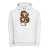 Pigment Lunar Rock green and yellow dragon Urban Hoodie - RanaPortraitStore