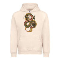 Sandshell green and yellow dragon Urban Hoodie - RanaPortraitStore