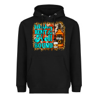 Black Whiskey Bent and Hell Bound Heavyweight Hoodie - Jasminsmagicworld
