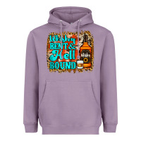 Lavender Whiskey Bent and Hell Bound Heavyweight Hoodie - Jasminsmagicworld