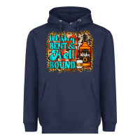 Navy Whiskey Bent and Hell Bound Heavyweight Hoodie - Jasminsmagicworld