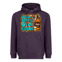 Plum Whiskey Bent and Hell Bound Heavyweight Hoodie - Jasminsmagicworld