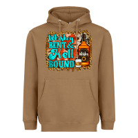 Toasted Coconut Whiskey Bent and Hell Bound Heavyweight Hoodie - Jasminsmagicworld