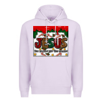Lilac jesus the reason for the season Premium Hoodie - MaliasSmallBusiness