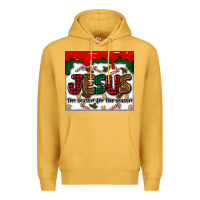 Mustard jesus the reason for the season Premium Hoodie - MaliasSmallBusiness