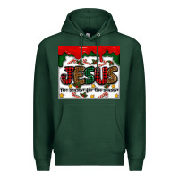 Sports Green jesus the reason for the season Premium Hoodie - MaliasSmallBusiness